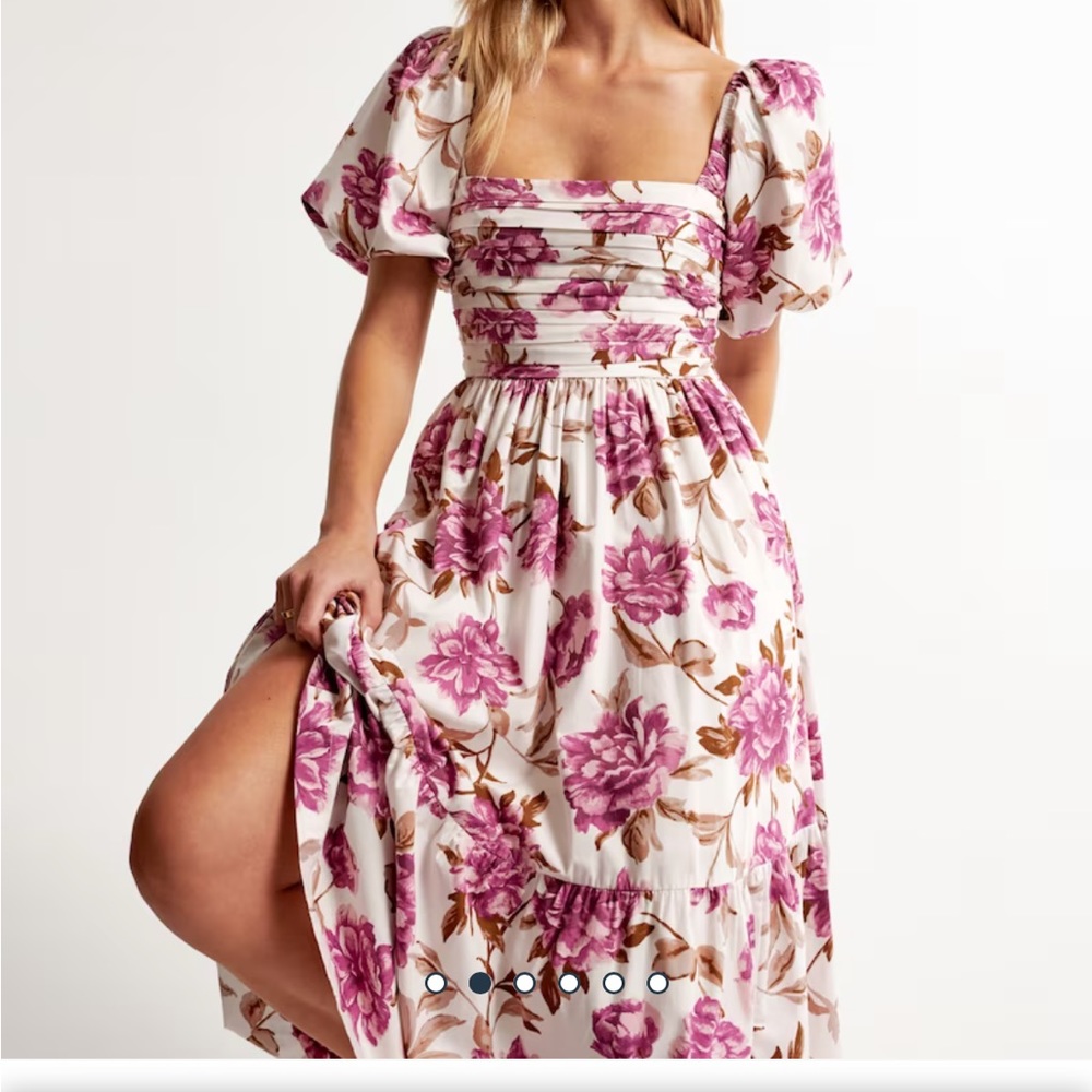 Abercrombie Emerson Poplin Puff dress